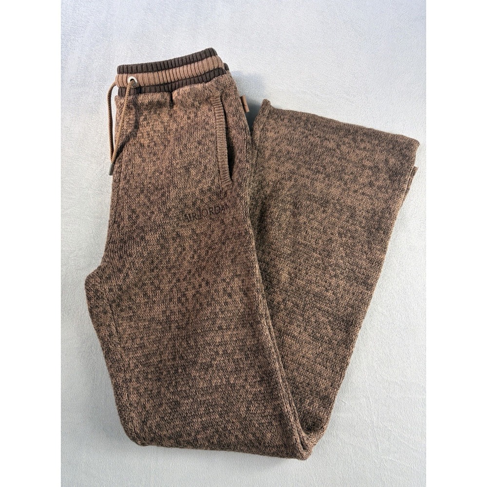 Air Jordan Women's‎ Size Small Flared Knit Pants Archaeo Brown